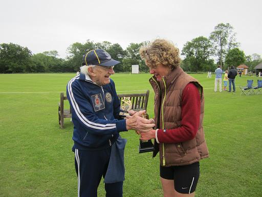 IMG_1956.JPG - And the cup to Alice - the Most Improved Woman