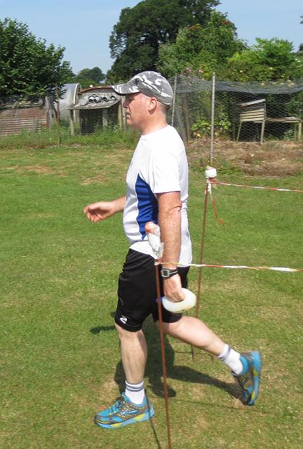 IMG_5656.JPG - Rob crosses the line over two minutes inside his handicap
