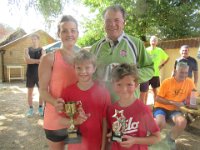 IMG 3515  Our trophy winners and our new course record holder